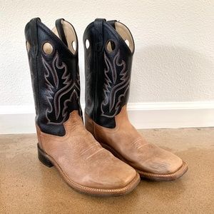 Old West BSY1814 11 inch Western Boot size 7